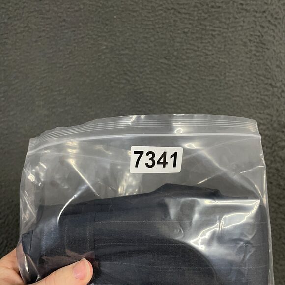 Brooks Brothers Pants Mens 34x30 Gray Striped Classic Fit Dress Slacks Wool - Picture 11 of 11